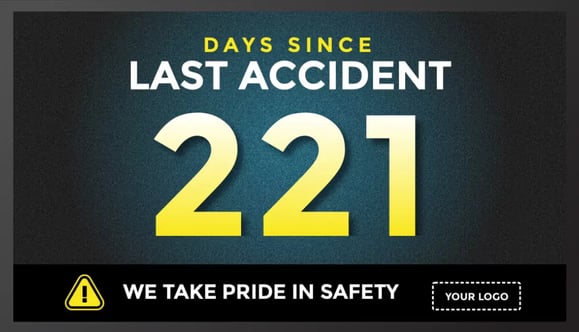 Days since last accident