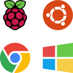 Windows Raspberry Pi Linux Chrome Digital Signage