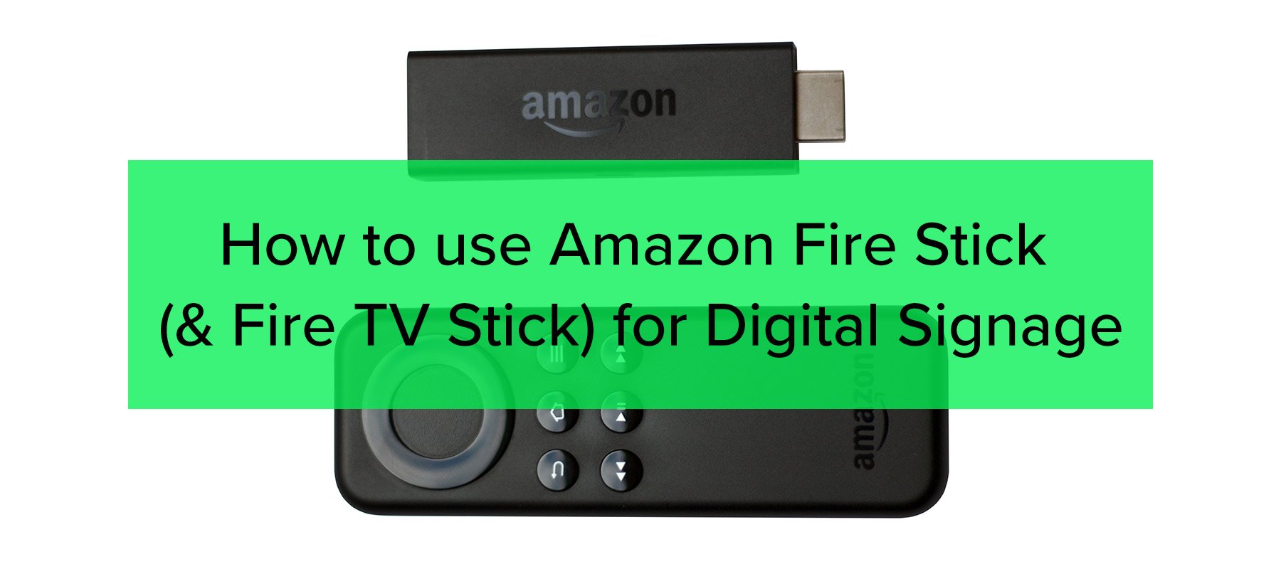 how to use firestick
